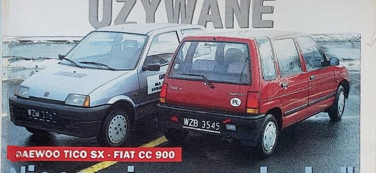 Daewoo Tico kontra Fiat Cinquecento. Za co lubili je Polacy? Z archiwum "Auto Świata”