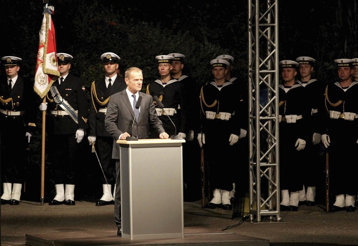 Uroczystosci z okazji obchodow 74. rocznicy wybuchu II wojny