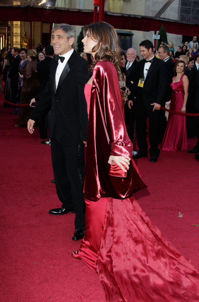 George Clooney z dziewczyną na Oscarach