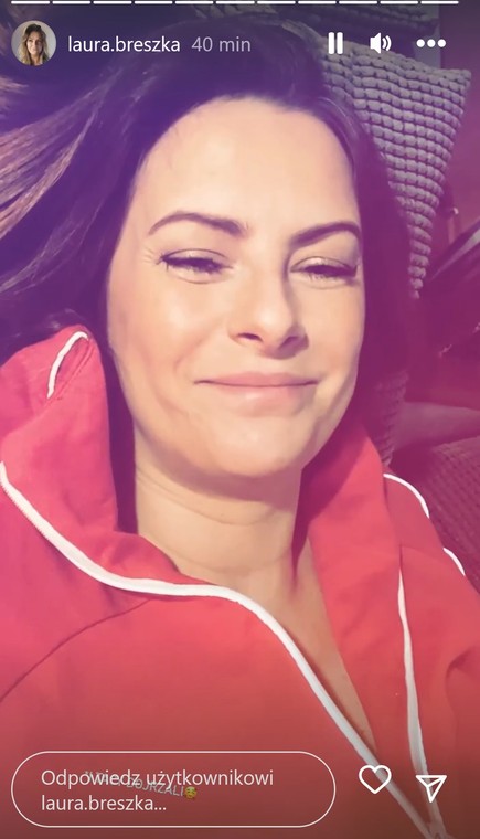 Laura Breszka en Instagram