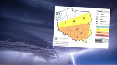 Nad Polską zderzą się masy powietrza. Nadciągają potężne burze. Możliwe tornada