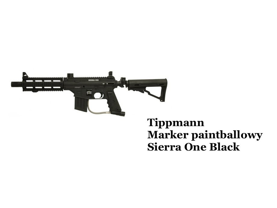 Tippmann Marker paintballowy Sierra One Black