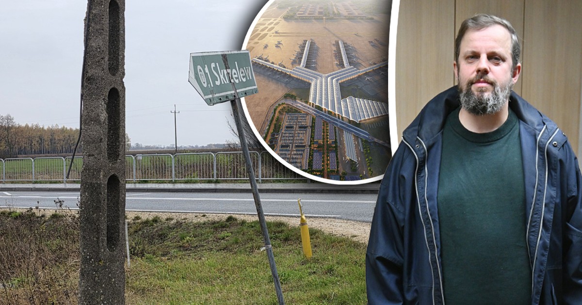 W jego wsi zdejmują oświetlenie, bo ma tam powstać CPK. Sołtys nie kryje oburzenia. "Lampy świecą na puste pola"