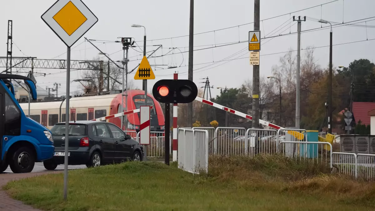 Przejazd kolejowy - zdjęcie ilusracyjne