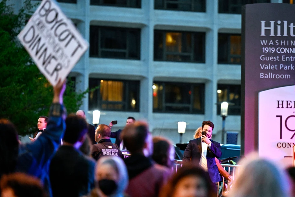 Propalestinski protest u Vašingtonu 27. aprila