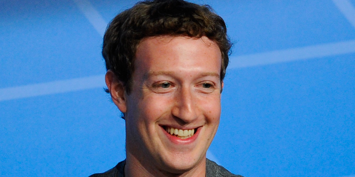 Mark Zuckerberg, prezes i współzałożyciel Facebooka