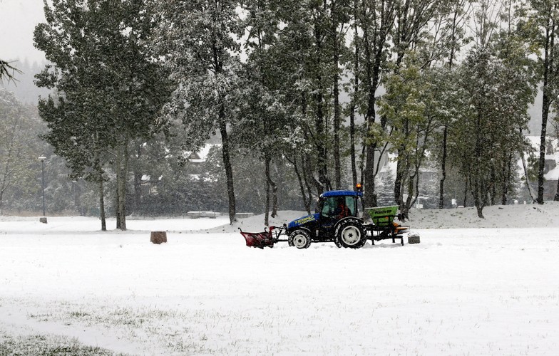 Zakopane - pierwsze opady śniegu