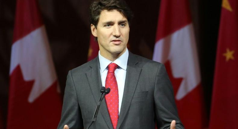 Canadian Prime Minister Justin Trudeau said it was important that Canadians benefit from the country's trade deals