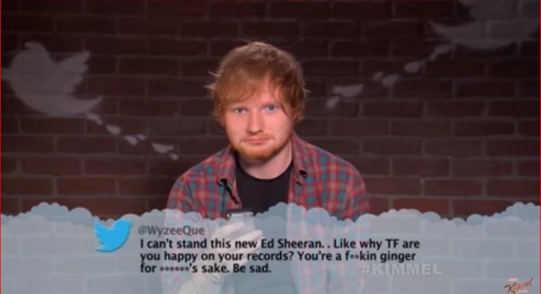 Drake, Ed Sheeran, Rita Ora and more celebrities read hilarious mean tweets