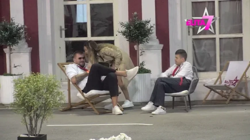 Marko Janjušević Janjuš i Aneli Ahmić (Foto: Screenshot TV Pink)