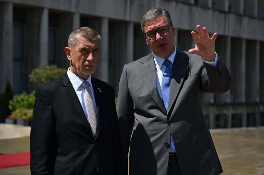 Andrej Babiš, Aleksandar Vučić