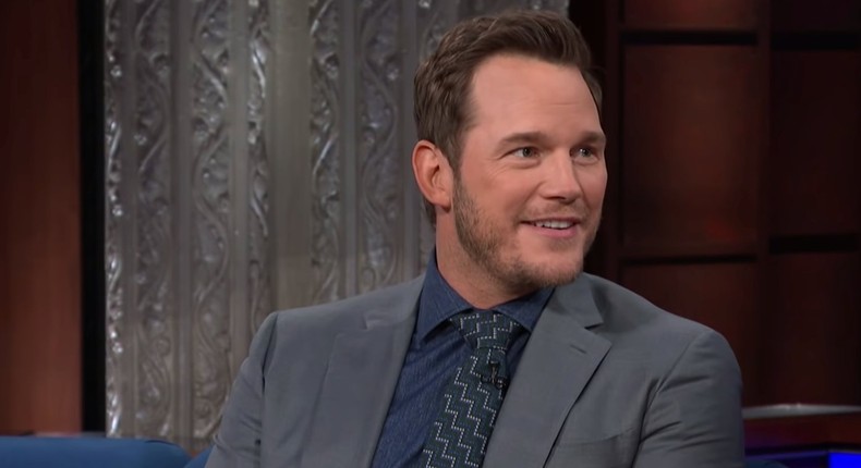 chris pratt colbert