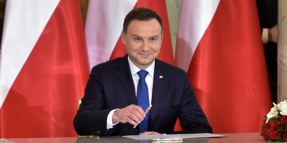 Prezydent Andrzej Duda