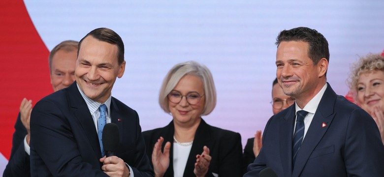Politolog ocenia wynik prawyborów w KO: Sikorski był osobą zmiennogustną