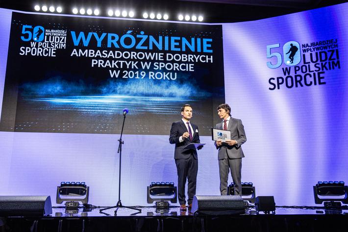 Uroczysta konferencja podsumowująca ranking 50 Najbardziej Wpływowych Ludzi w Polskim Sporcie