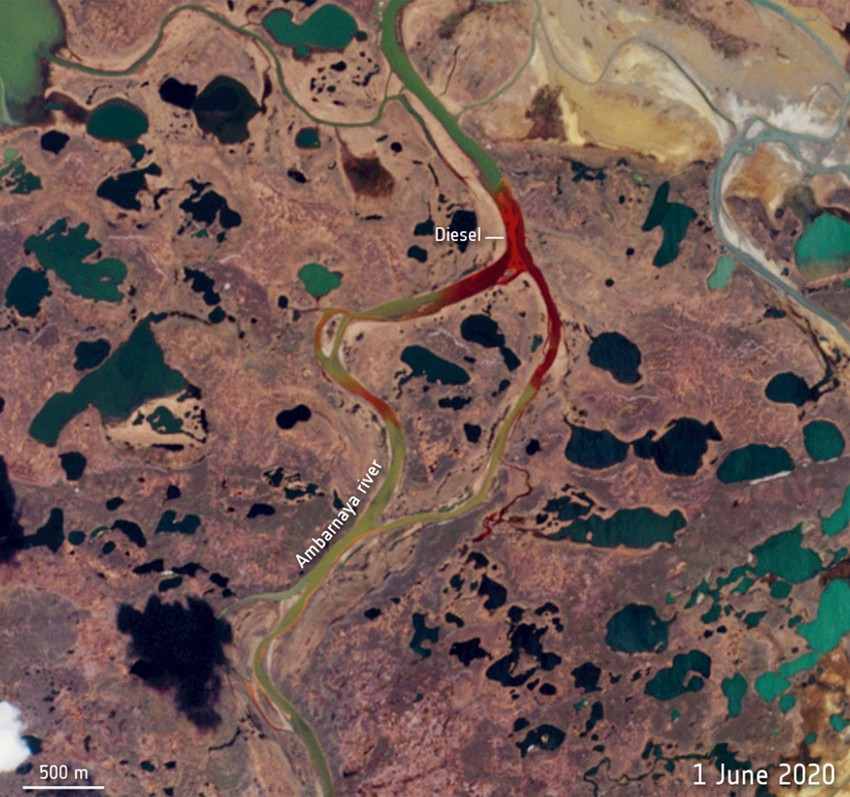 Curenje goriva na Arktiku