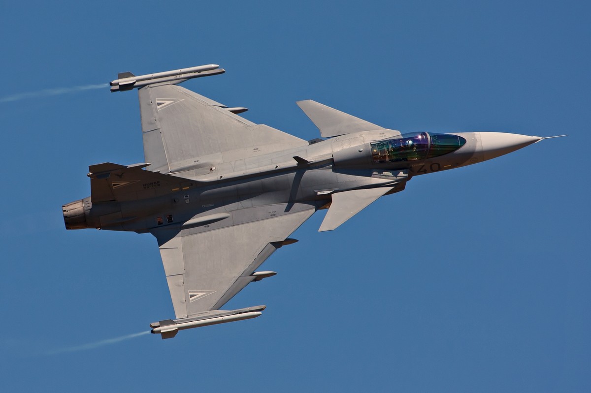 Węgierski myśliwiec Gripen