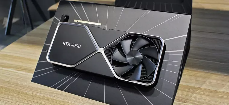 GeForce RTX 4090 dobrze się sprzedaje. Karta cieszy się zainteresowaniem graczy