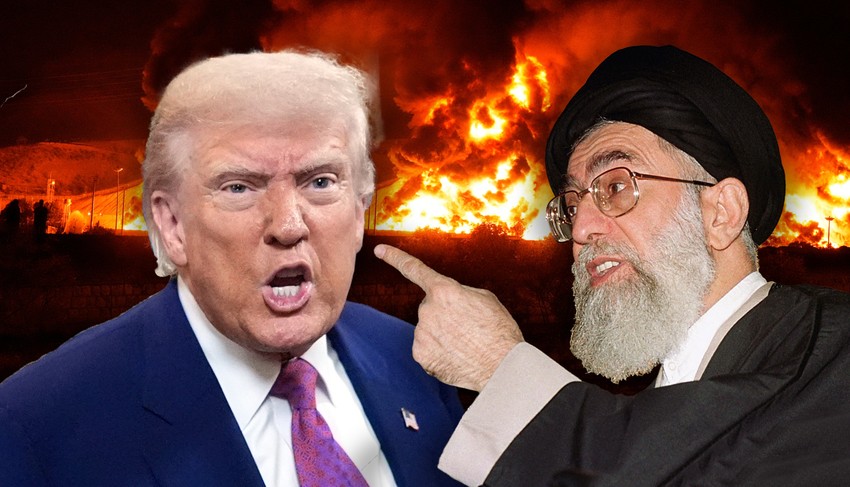 Donald Tramp i Ajatolah Ali Hamnei