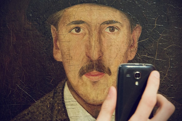 Tadeusz Makowski, Autoportret, ok. 1919 (fot. Bartosz Cygan, Jacek Złoczowski, Pracownia fotograficzna MNK)