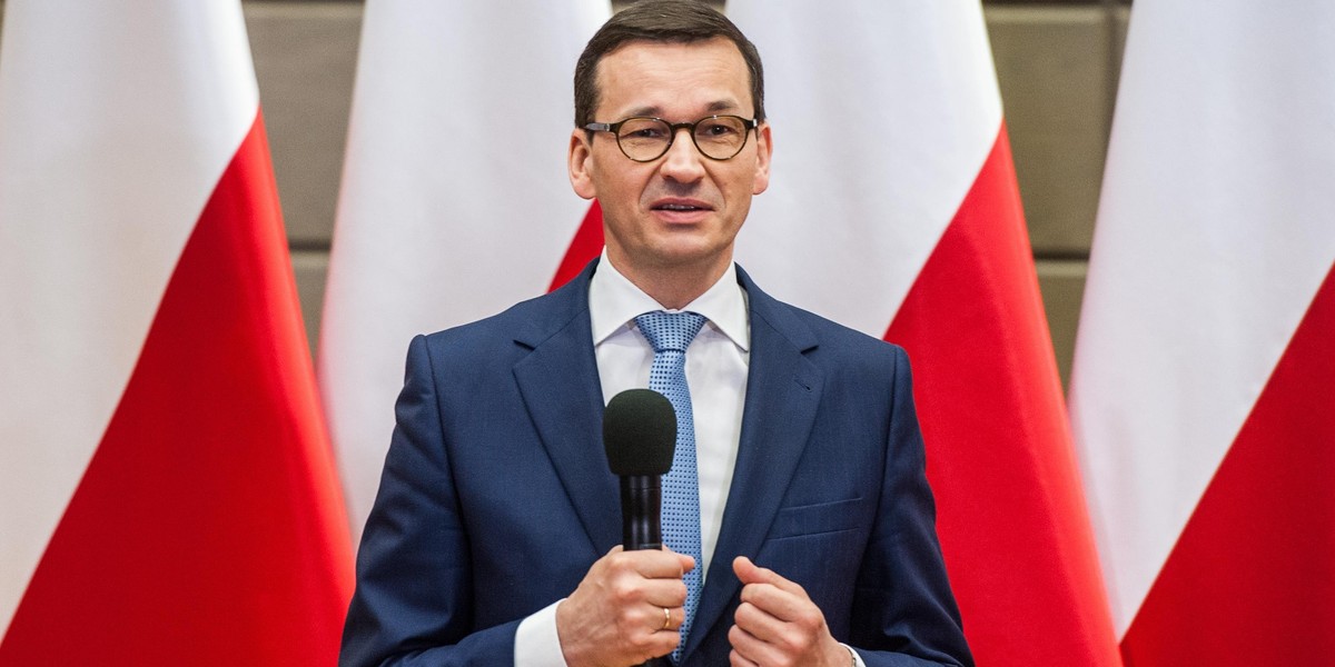 Morawiecki w Krakowie.