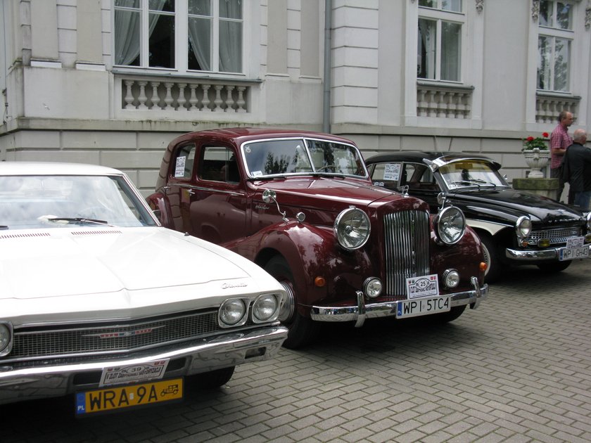 Wyjątkowy Austin A125 Sheerline Saloon z 1953 roku jest w rodzinie pana Marcina Chrzanowskiego ponad 35 lat