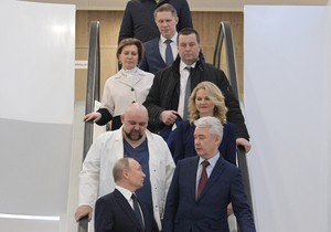 Sergej Sobjanjin Vladimir Putin