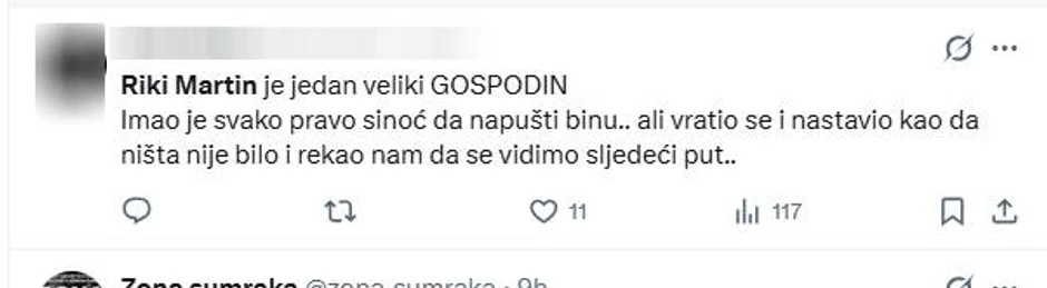 Bura na mrežama zbog koncerta Rikija Martina