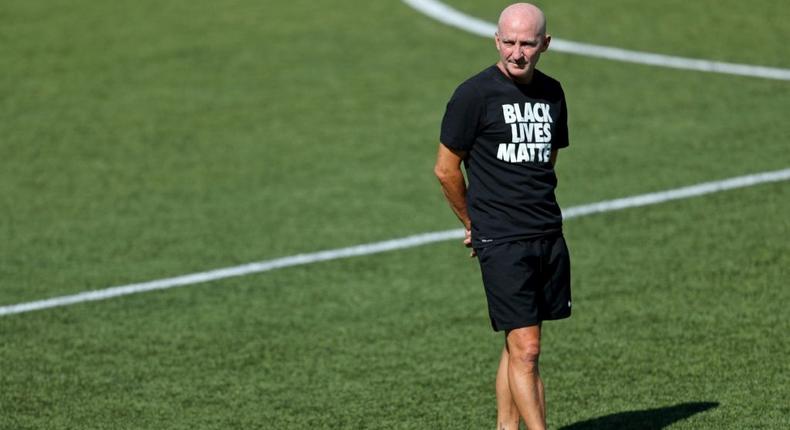 North Carolina Courage head coach Paul Riley has been fired by the NWSL club over allegations of sexual misconduct Creator: Maddie Meyer