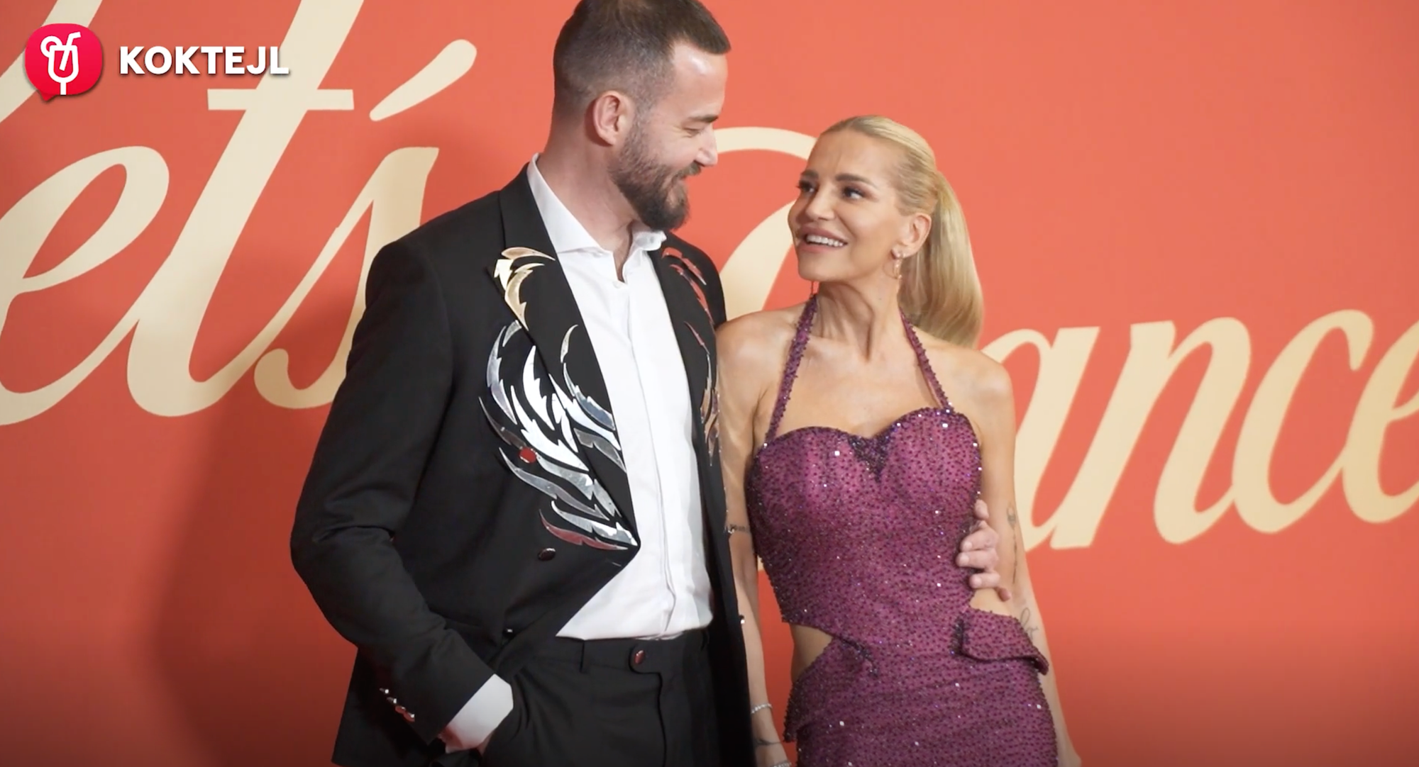 Dizajnér a fotograf Lukáš Kimlička a speváčka Dara Rolins.