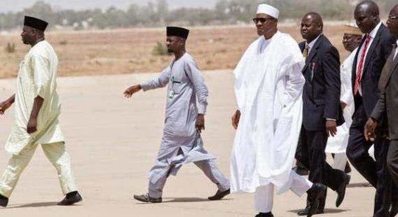 President-elect, Muhammadu Buhari visits Katsina State on May 19, 2015.