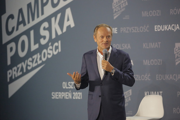 P.o. przewodniczącego Platformy Obywatelskiej Donald Tusk