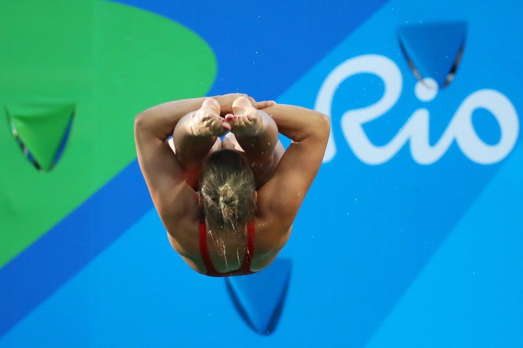 Te dziewczyny urodą nie ustępują lekkoatletkom. Na basenie w Rio de Janeiro też jest pięknie