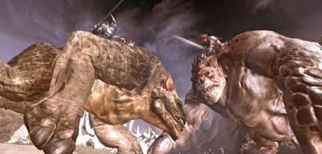 Screen z gry "Golden Axe: Beast Rider"