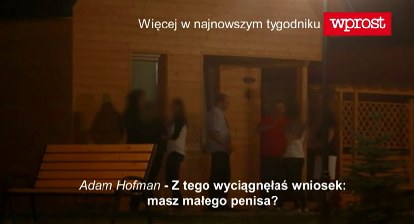 Hofman na wyjeździe posłów PiS