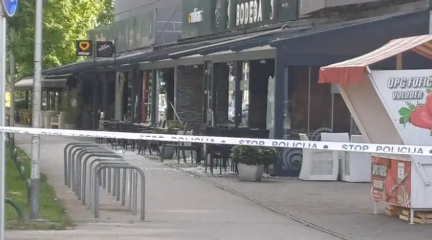 bačena bomba u Zagrebu