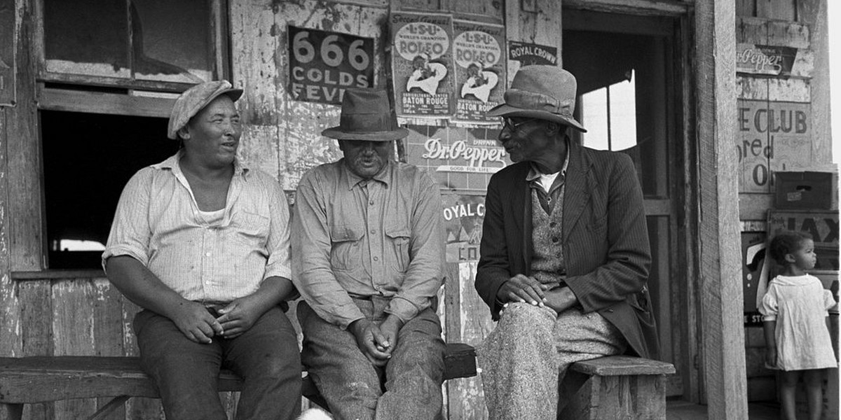 A photo from the federal government's campaign to document the Great Depression.
