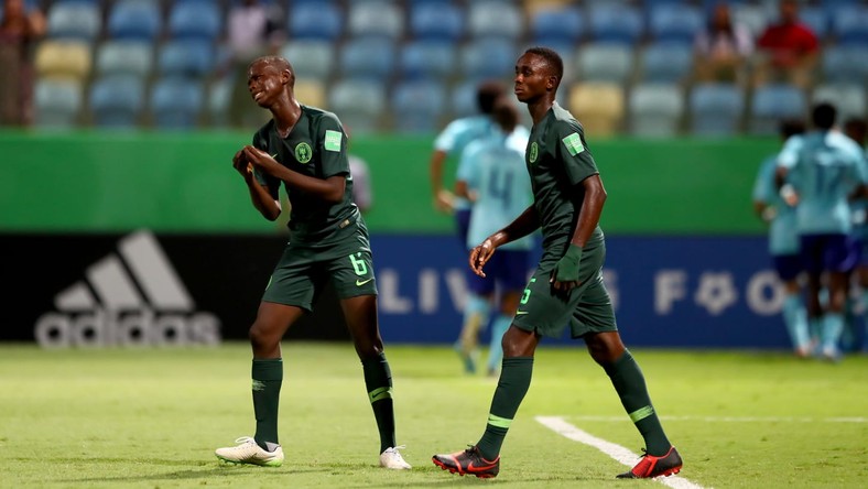 The Golden Eaglets of Nigeria crashed out of the 2019 FIFA U17 World Cup in the round-of-16(Getty Images)