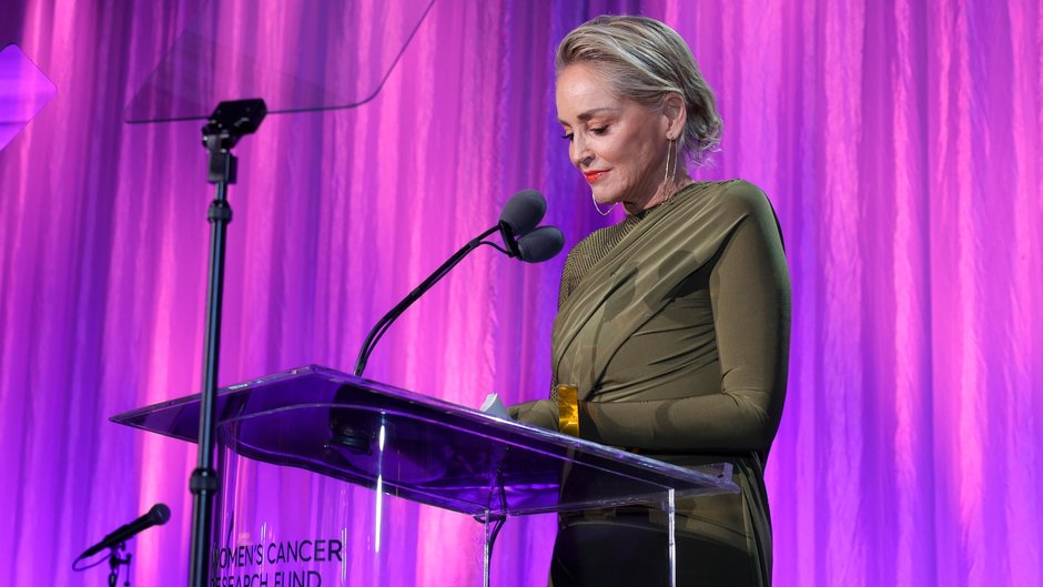 Sharon Stone na gali Women’s Cancer Research Fund’s