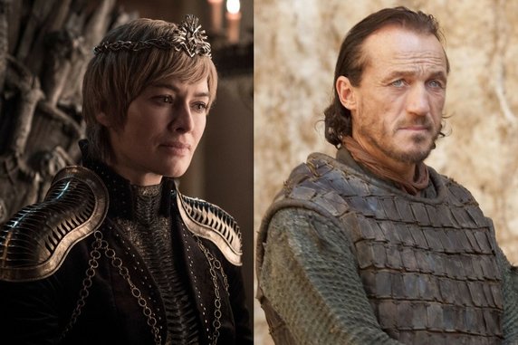 "Gra o tron" - Lena Headey i Jerome Flynn