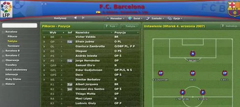 Screen z gry Football Manager 2007