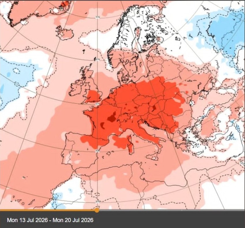 Mapa od 13. do 20. jula