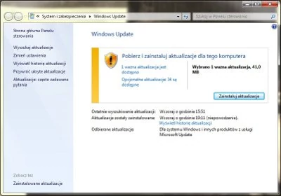 Samo aktualizowanie systemu poprzez Windows Update, to trochę za mało. Musisz posiadać również zaporę sieciową oraz antywirusa. Nie zapominaj również o aktualizowaniu oprogramowania firm trzecich.