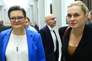 Katarzyna Lubnauer i Barbara Nowacka