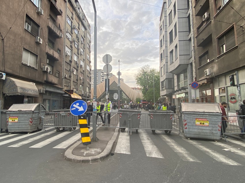 Barikada u Ilije Garašanina