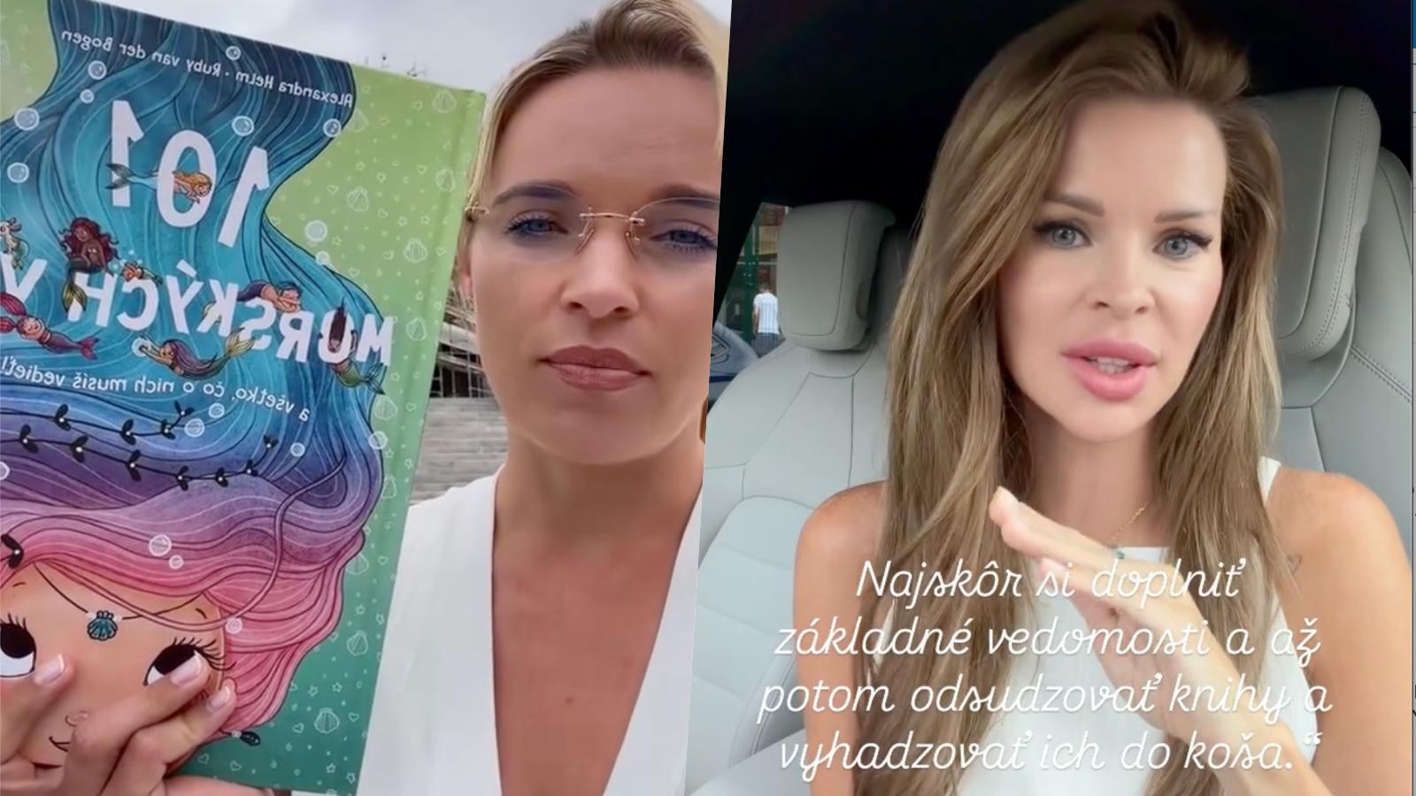 Romana Tabaková a Silvia Kucherenko.