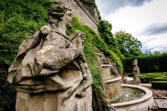 Zamek Książ na weekend. Tarasy pełne kwiatów i bajeczna architektura