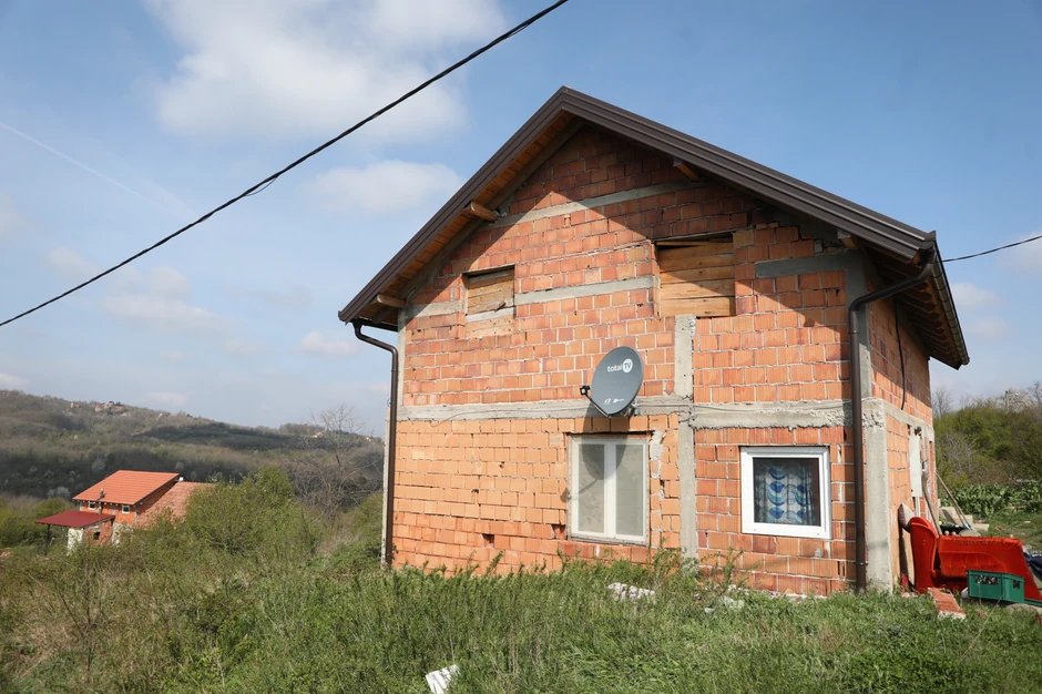 Kuća u kojoj je Stojan napao porodicu N. P.