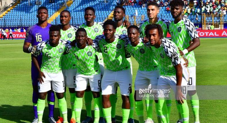 Super Eagles of Nigeria (CACACE/AFP/Getty Images)