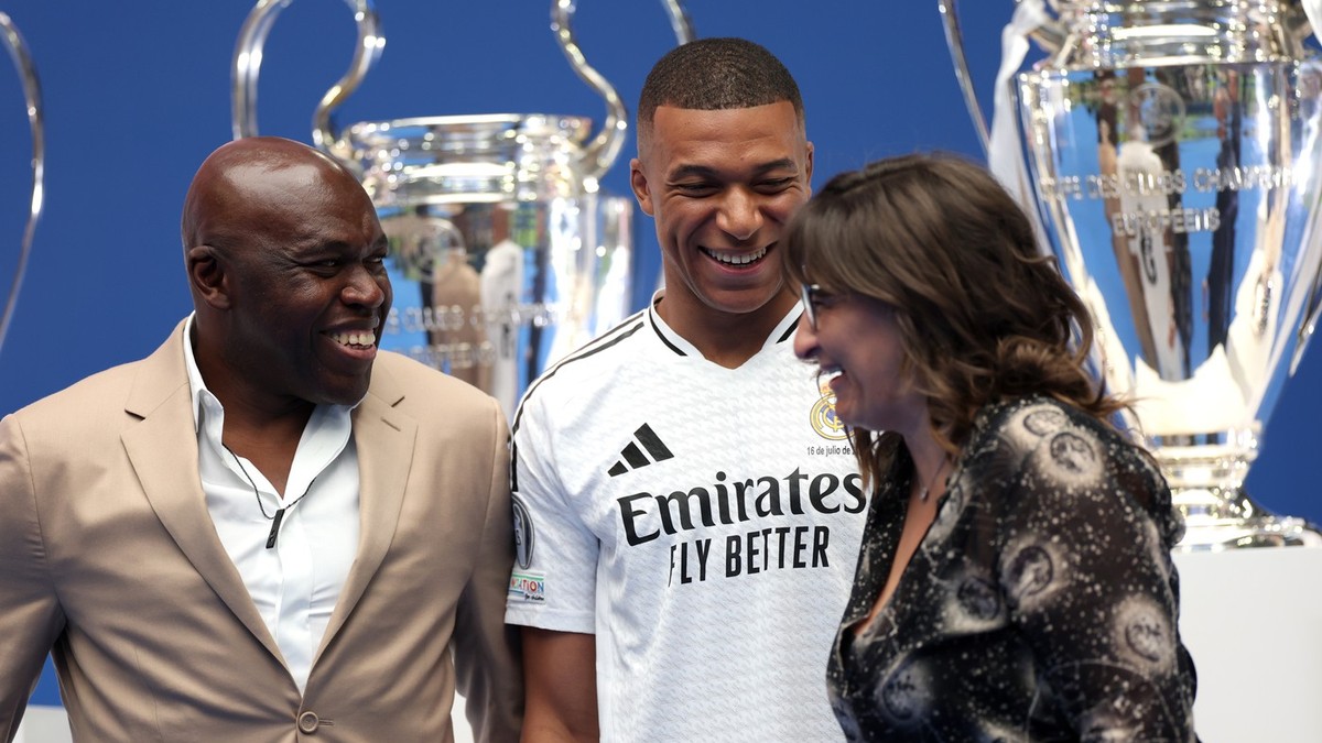 Kilijan Mbape sa roditeljima